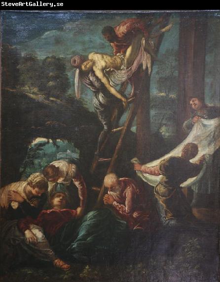 Jacopo Tintoretto The descent from the Cross